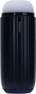 Вакуумный мастурбатор с вибрацией и нагревом &quot;Svakom Sam Neo 2 Pro&quot; + 2 приложения, черный
