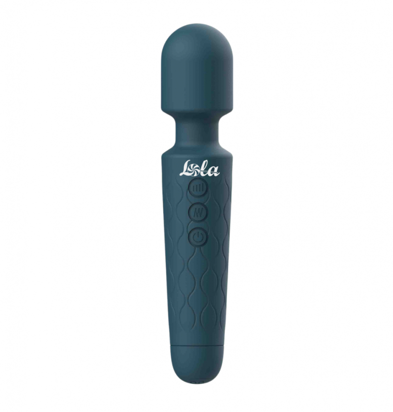 Вибромассажер "Lola Wand Mini" мега мощный, зеленый 